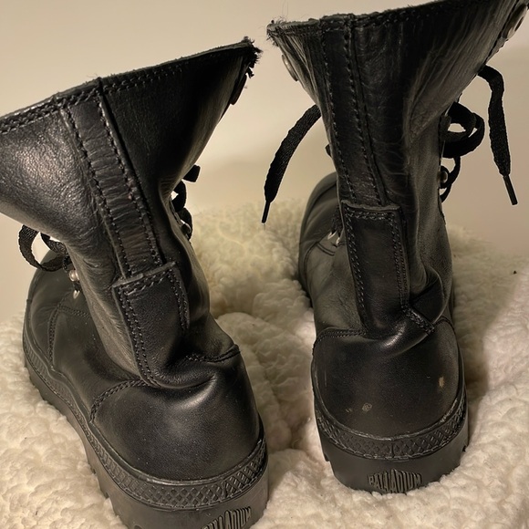 Palladium Black Leather Boots - Picture 4 of 6